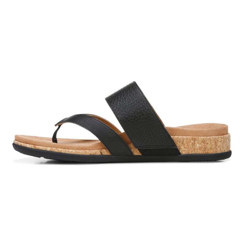 Vionic Marvina Sandal Fekete | 3u9RgPFP