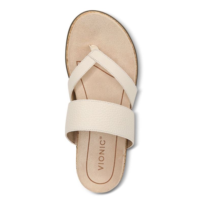 Vionic Marvina Sandal Krém | jC6GWuOX