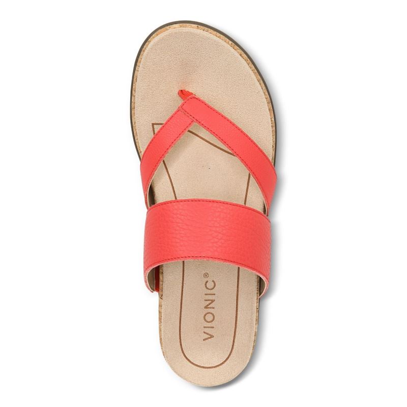 Vionic Marvina Sandal Piros | hD7jRts1