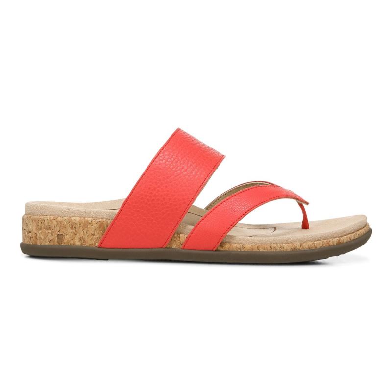 Vionic Marvina Sandal Piros | hD7jRts1