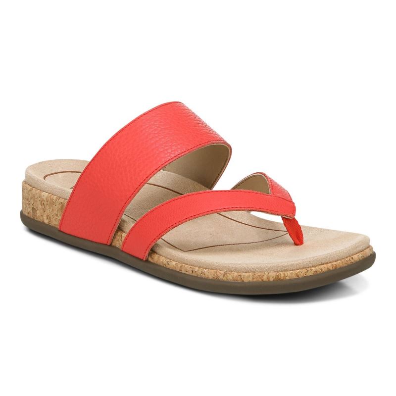 Vionic Marvina Sandal Piros | hD7jRts1