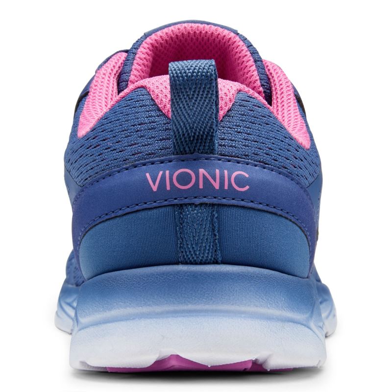 Vionic Miles Active Sneaker Sötétkék | QvQhEcrE