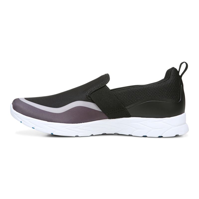 Vionic Nalia Slip on Sneaker Fekete Szürke | 3n15FO9D