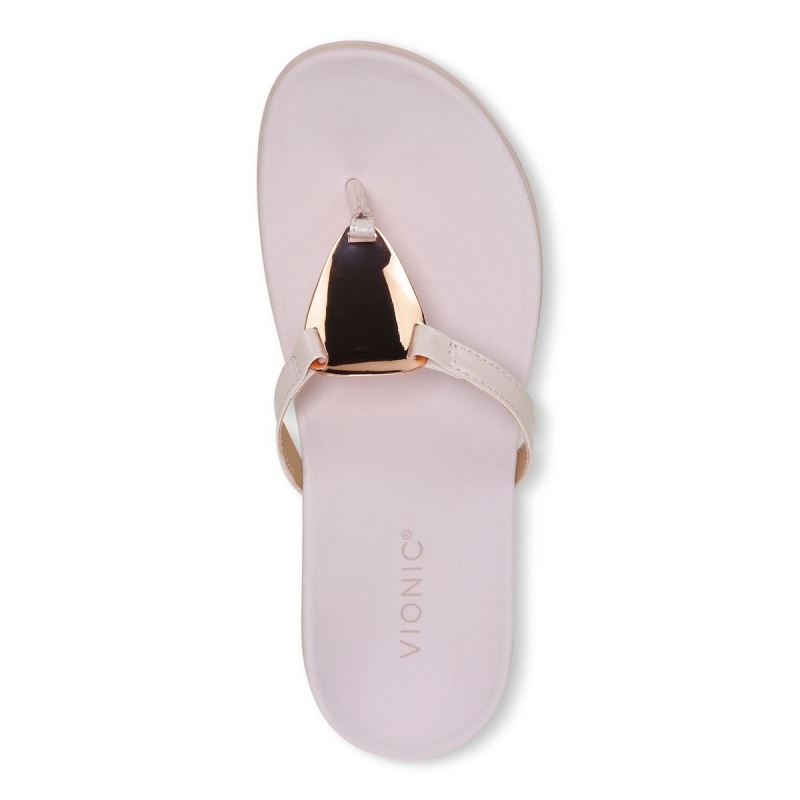 Vionic Raysa Toe Post Sandal Rózsaszín | 0WR5BaZy