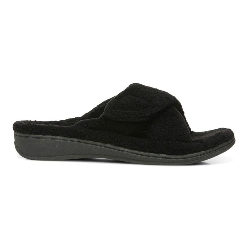 Vionic Relax Slippers Fekete | urSmck7d