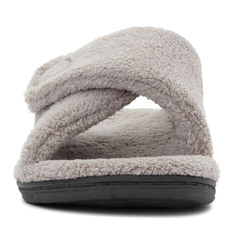 Vionic Relax Slippers Világos Szürke | DOHSfY2s