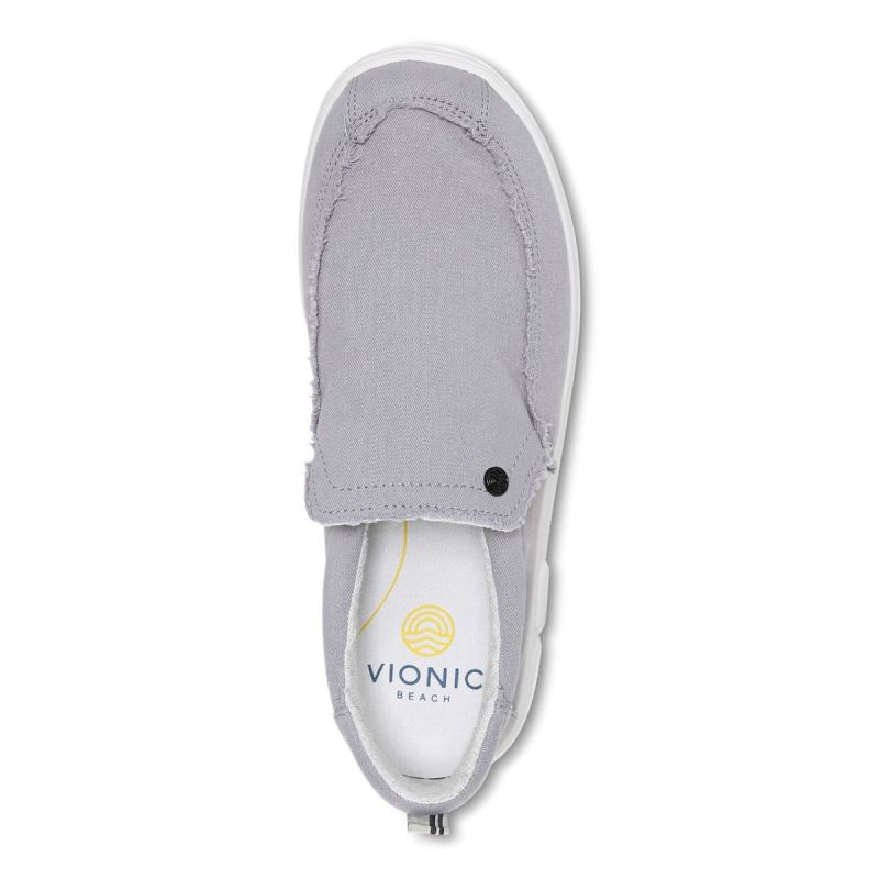 Vionic Seaview Slip on Sneaker Világos Szürke | GRkFvrjq