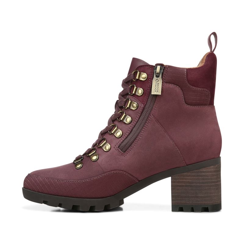 Vionic Spencer Boot Bordó | UClq9AXh