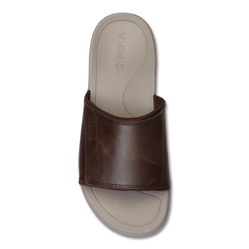 Vionic Stanley Slip On Sandal Barna | yc3MoAXh