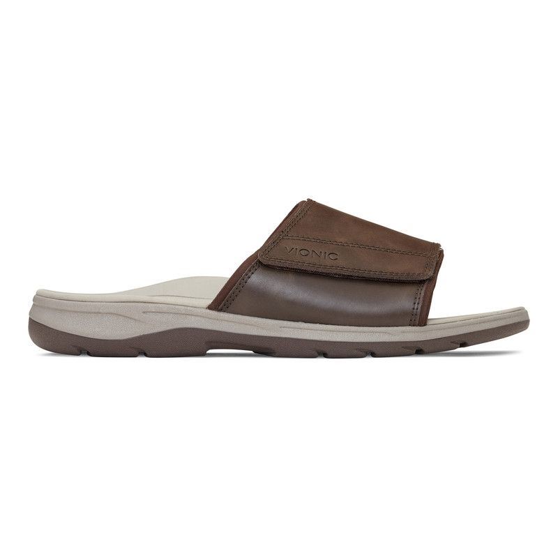 Vionic Stanley Slip On Sandal Barna | yc3MoAXh