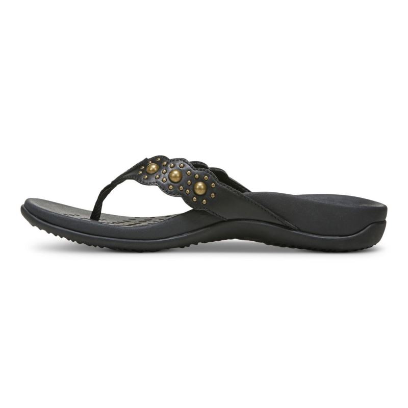 Vionic Starley Sandal Fekete | fbrKnhVw