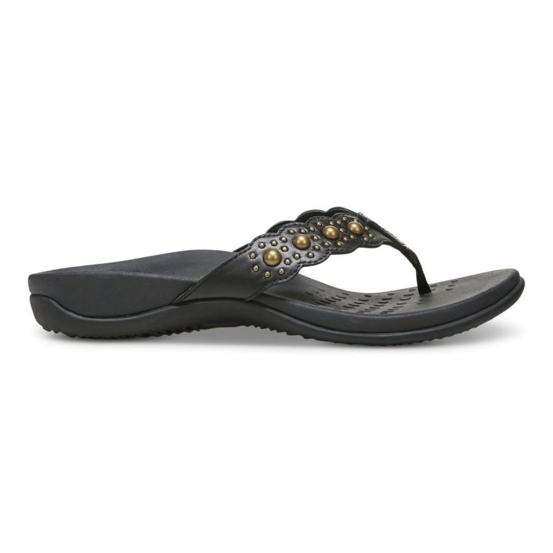 Vionic Starley Sandal Fekete | fbrKnhVw