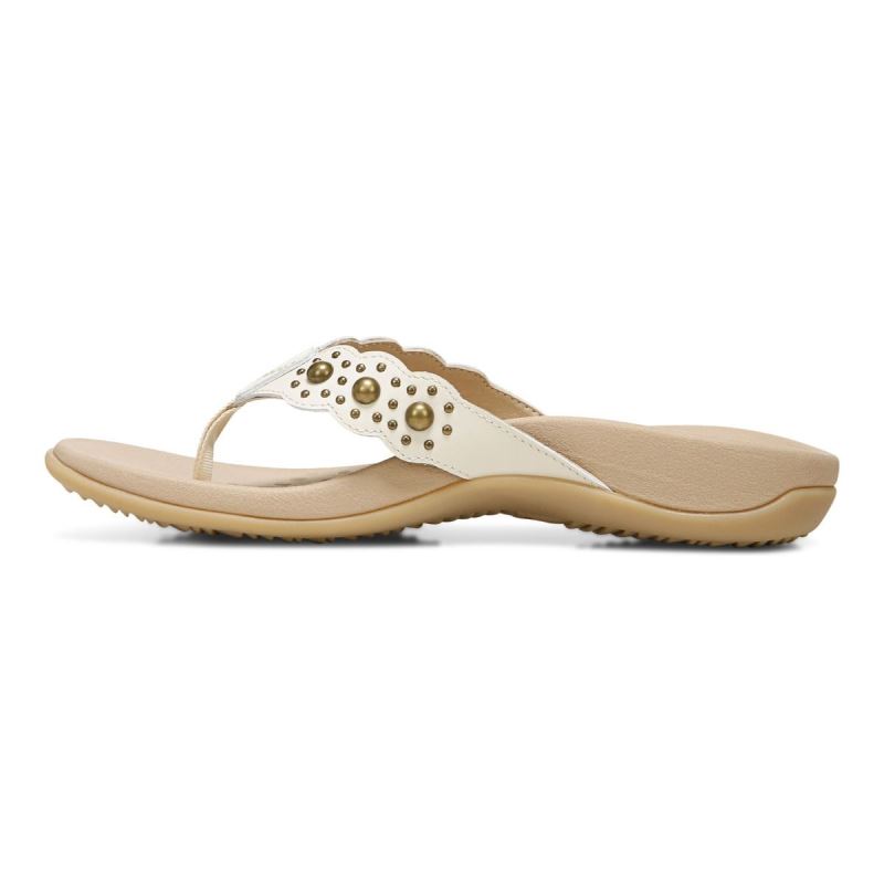 Vionic Starley Sandal Krém | BGbeFbbh