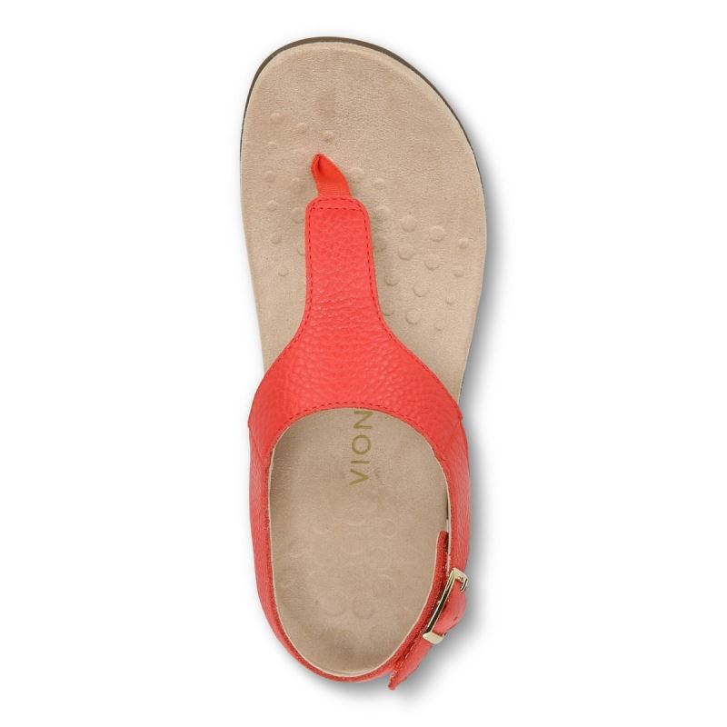 Vionic Terra Sandal Piros | gktYsPHB