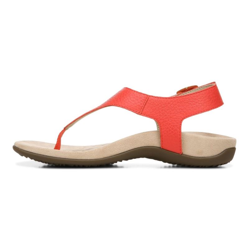 Vionic Terra Sandal Piros | gktYsPHB