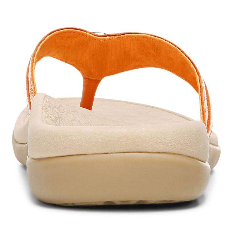 Vionic Tide Aloe Toe Post Sandal Arany | bmM7Pkn5