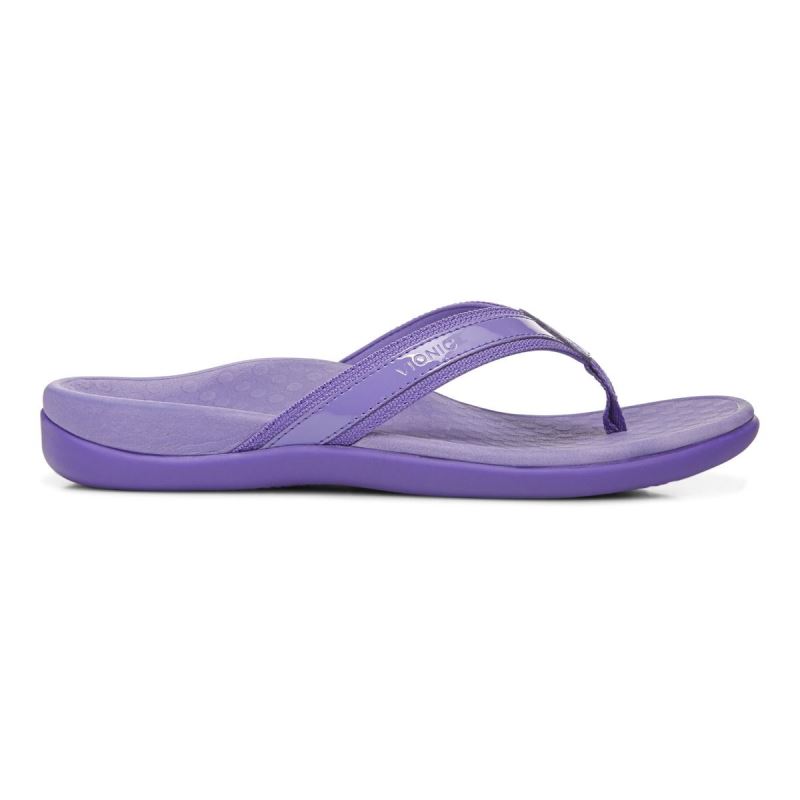 Vionic Tide II Toe Post Sandal Lila | 10dzcqzD