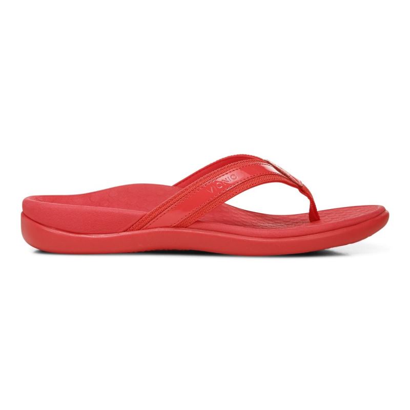 Vionic Tide II Toe Post Sandal Piros | pDLK1DLF