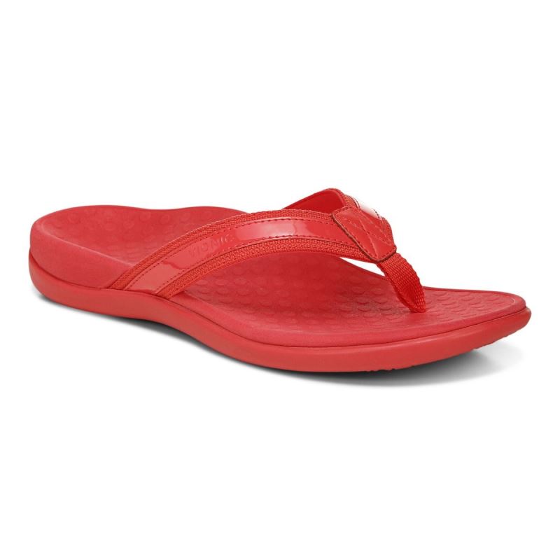 Vionic Tide II Toe Post Sandal Piros | pDLK1DLF