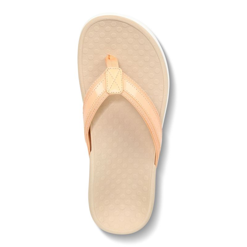 Vionic Tide II Toe Post Sandal Sárgabarack | eFXOxzhK