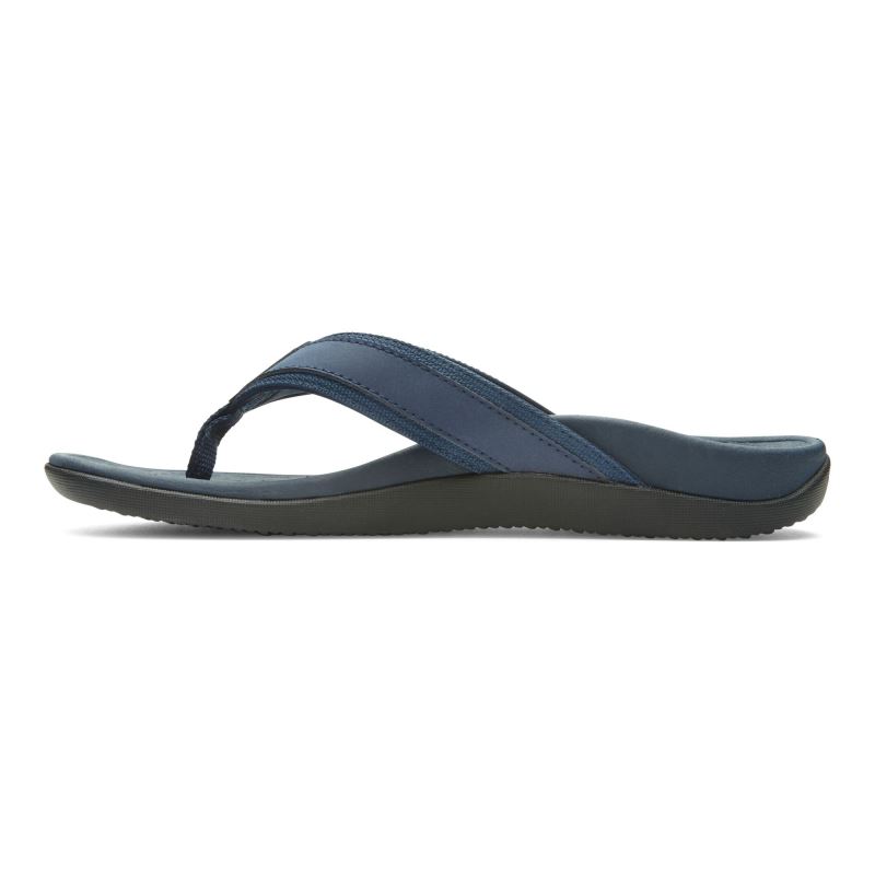 Vionic Tide Toe Post Sandal Sötétkék | xvMxSiHV