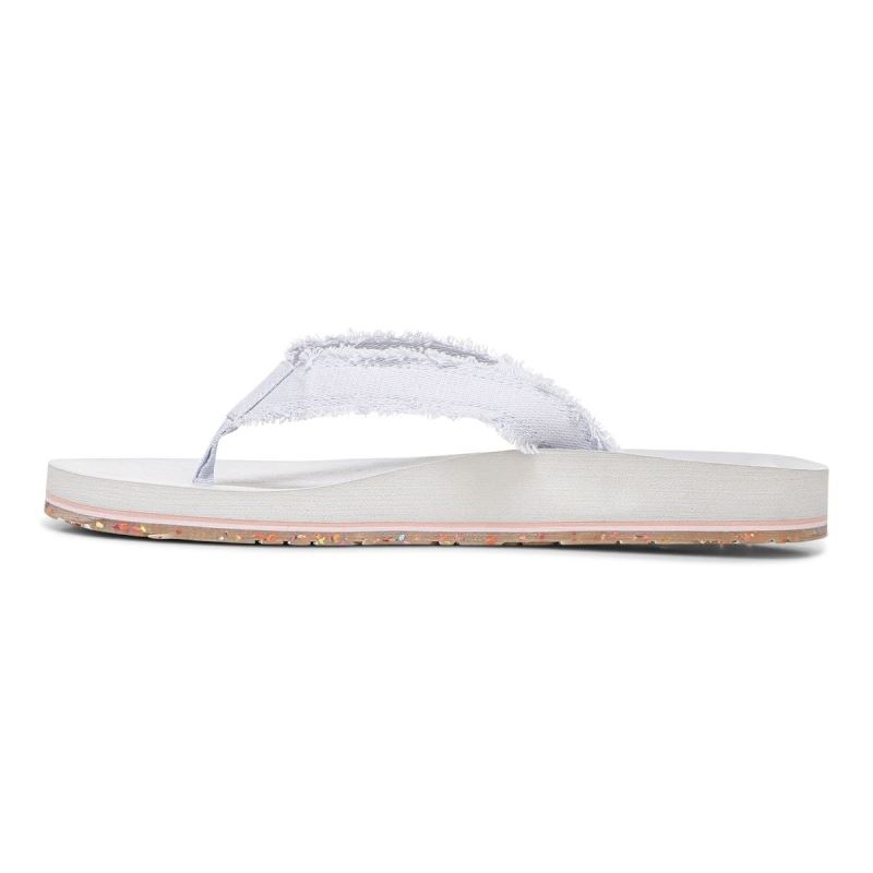 Vionic Unwind Toe Post Sandal Kék | yul2TpvY