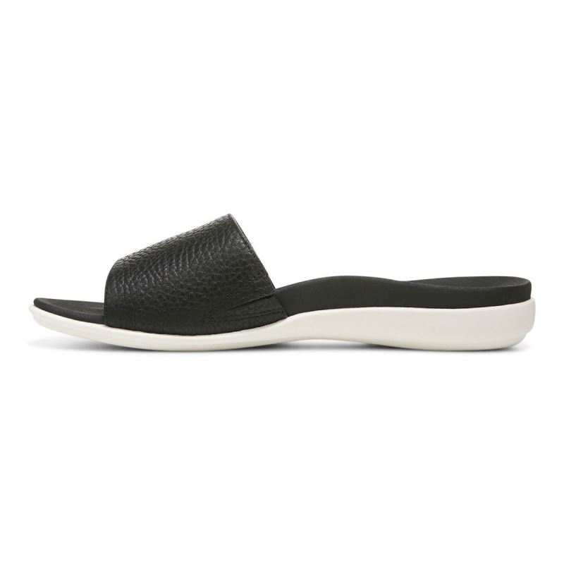 Vionic Val Papucs Sandal Fekete | Sbu4F3fw