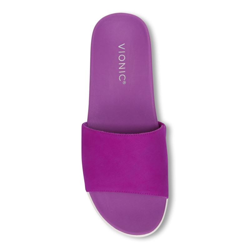 Vionic Val Papucs Sandal Lila | 62wFWTmj