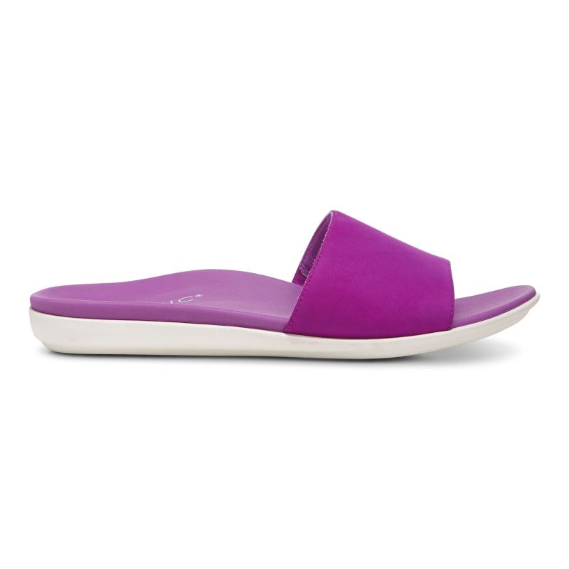 Vionic Val Papucs Sandal Lila | 62wFWTmj