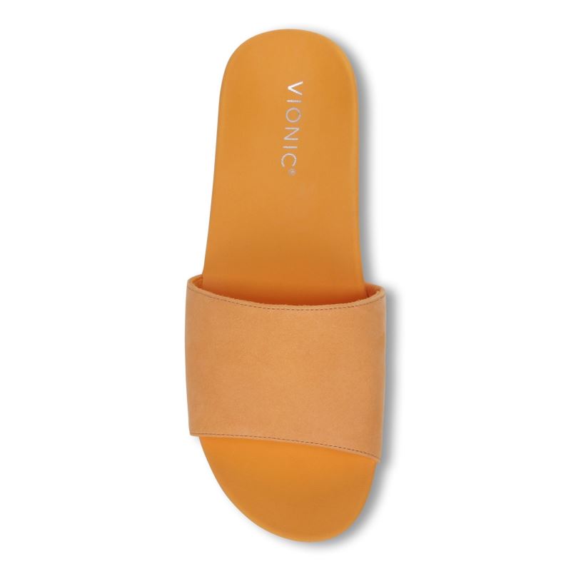 Vionic Val Papucs Sandal Narancssárga | j6SW3u5G