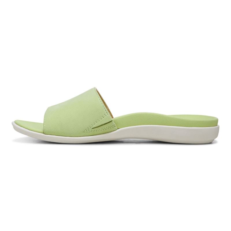 Vionic Val Papucs Sandal Világos Zöld | 8gHU0ly4