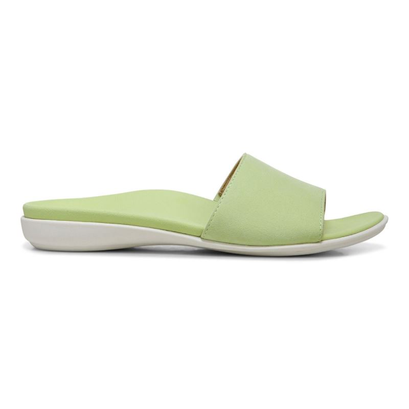 Vionic Val Papucs Sandal Világos Zöld | 8gHU0ly4