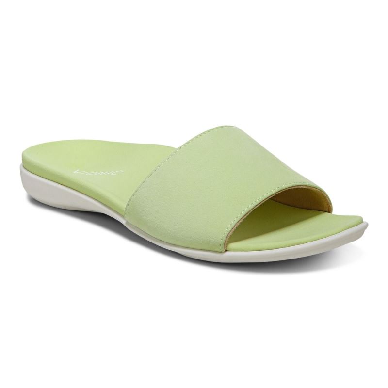 Vionic Val Papucs Sandal Világos Zöld | 8gHU0ly4