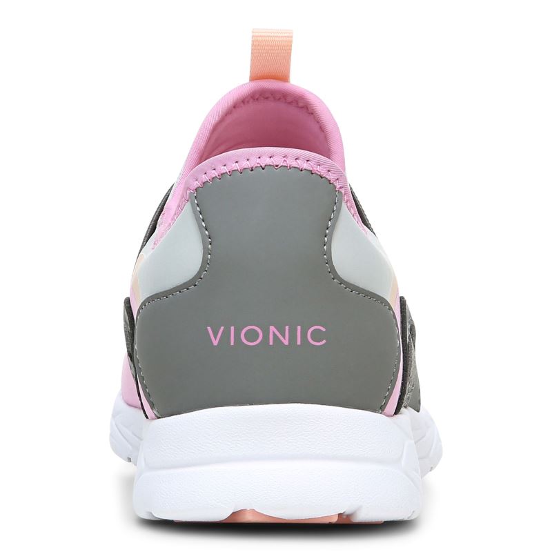 Vionic Vayda Slip On Sneaker Szürke Rózsaszín | 0KBVNXcn