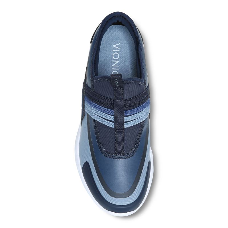 Vionic Vayda Slip On Sneaker Sötétkék | B6KsFpdG