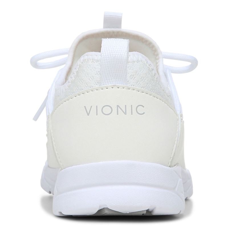 Vionic Zeliya Csipke Up Sneaker Fehér | 1YV1vwcK