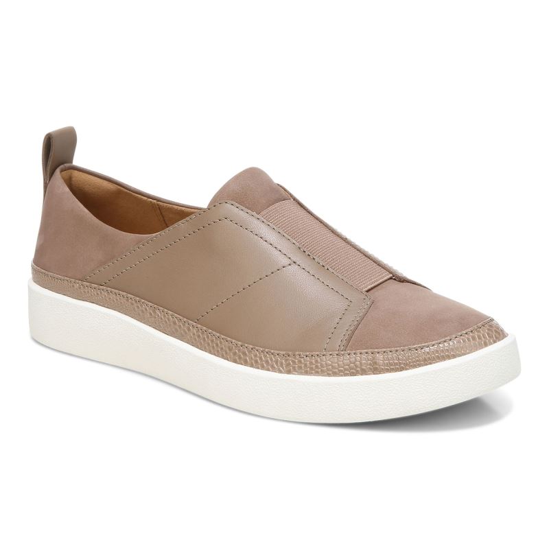 Vionic Zinah Slip on Sneaker Barna | ZRJ8zdYm