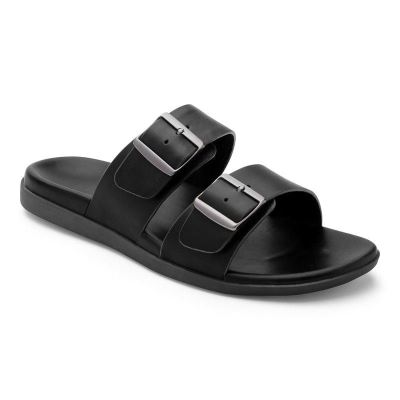 Vionic Charlie Papucs Sandal Fekete | jQi0gheP