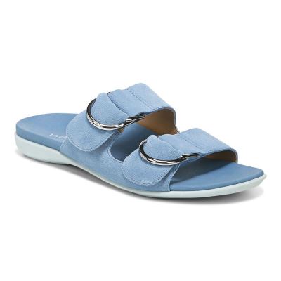 Vionic Corlee Papucs Sandal Kék | 4huuc1q5