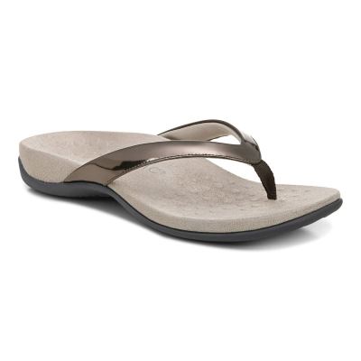 Vionic Dillon Toe Post Sandal Titán | 4rqoWfPx