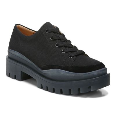 Vionic Ezrie Platform Sneaker Fekete | oRzLuEic