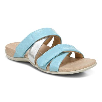 Vionic Hadlie Papucs Sandal Kék | uWiGJldH