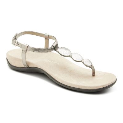 Vionic Lizbeth Backstrap Sandal Titán | 6A30LCo2