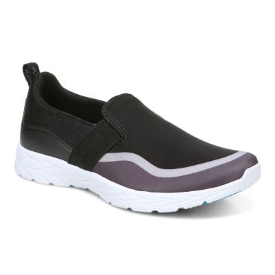 Vionic Nalia Slip on Sneaker Fekete Szürke | 3n15FO9D