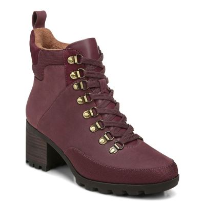 Vionic Spencer Boot Bordó | UClq9AXh