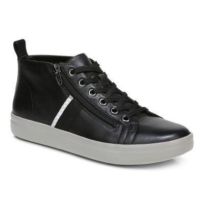 Vionic Stevie High Top Sneaker Fekete | bbDqiJLQ