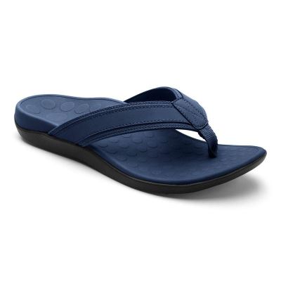 Vionic Tide Toe Post Sandal Sötétkék | xvMxSiHV