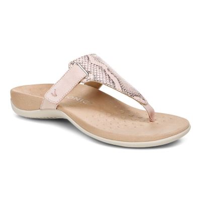 Vionic Wanda T-Pántos Sandal Világos | IRB9xBoq