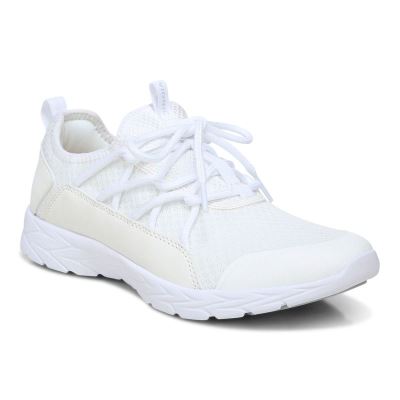 Vionic Zeliya Csipke Up Sneaker Fehér | 1YV1vwcK